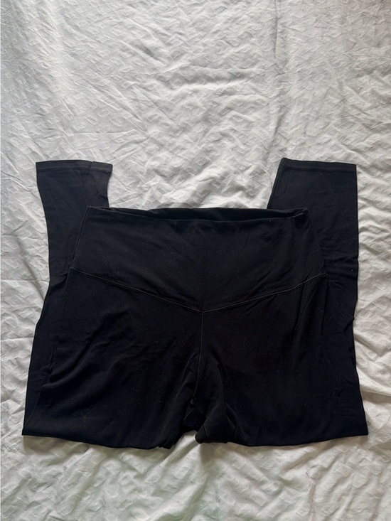 aerie Pants - aerie Black High-Waist Leggings Shorts